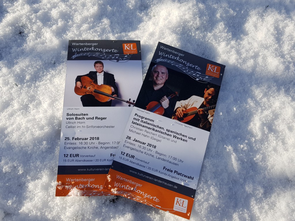 Zwei WinterKonzerte in&nbsp;2018